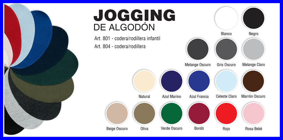 PARCHE CODERA / RODILLERA DE JOGGING DE ALG