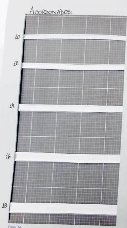 ELASTICO ACORDONADO BLANCO X 50MTS 