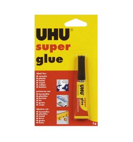 PEGAMENTO  UHU SUPER GLUE 3GRS