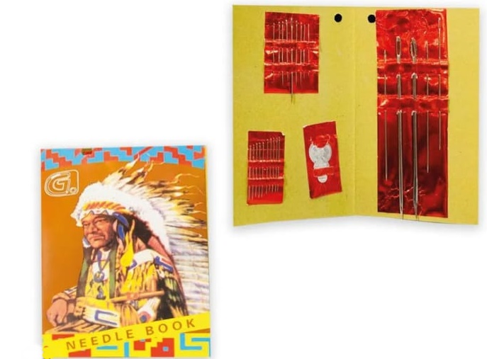 SET DE AGUJAS INDIO CHINO X 24 UNIDADES TAMAÑOS SURTIDOS 