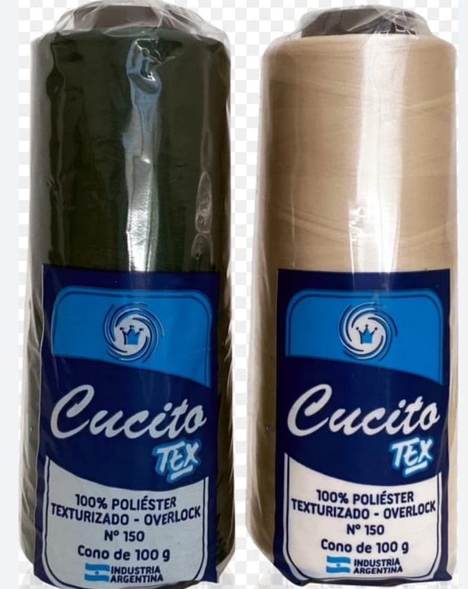 HILO TEXTURIZADO PARA OVERLOCK X 100GRS CUCITO 100 % POLIESTER 