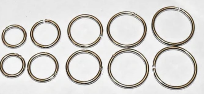 ARGOLLA LIVIANA DE HIERRO BOLSA X 100 UND  