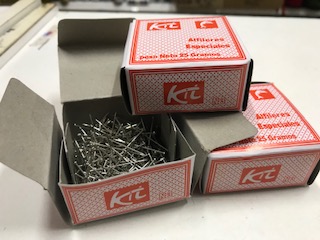 ALFILER KIT NIQUELADO DE 25 GRS CAJA																 