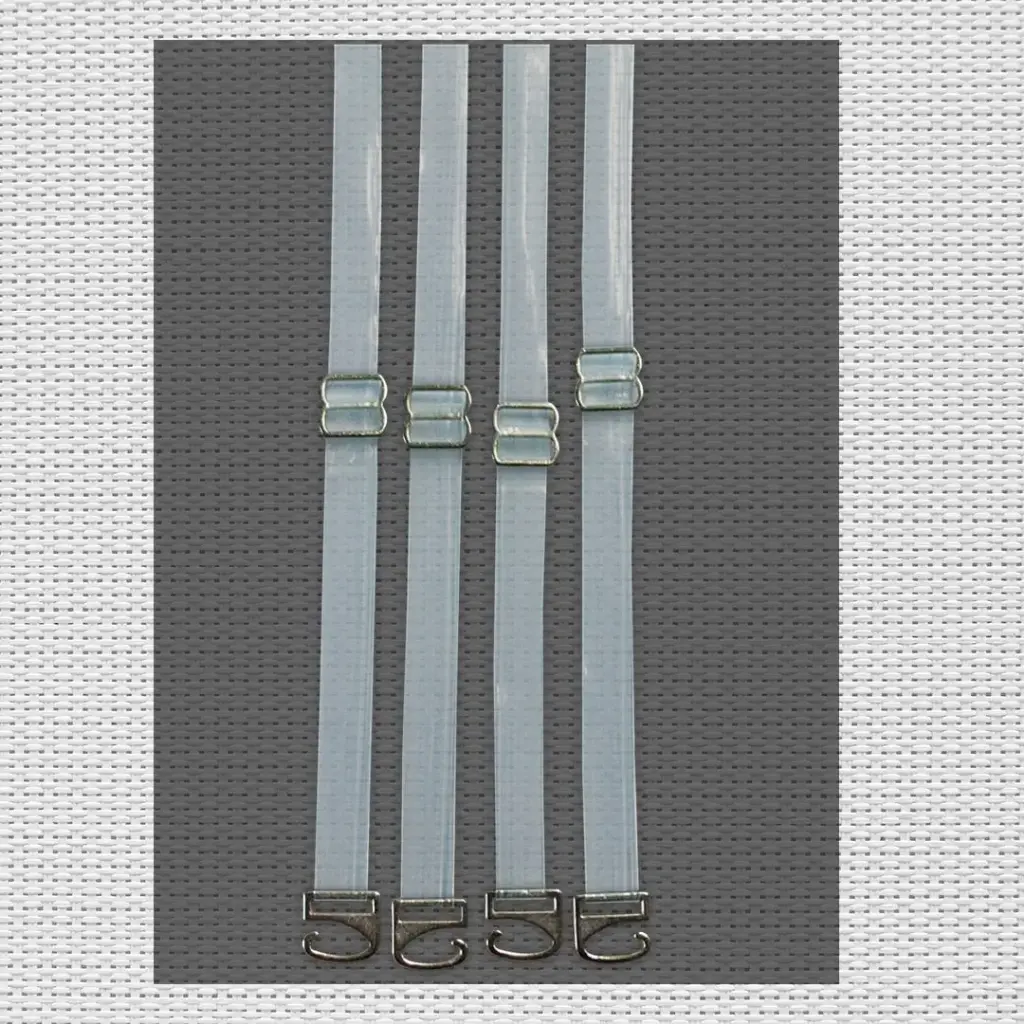 BRETEL  TRANSPARENTE GANCHO DE  METAL ZAMACK