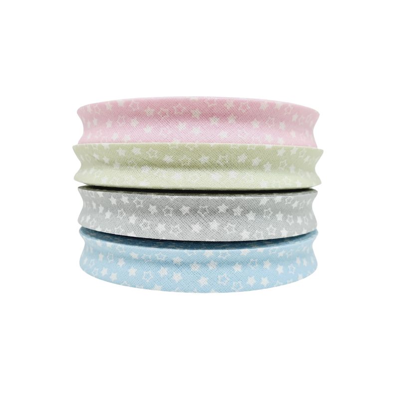 CINTA AL BIES ESTRELLITA DE 20MM PIEZA X 10MTS 