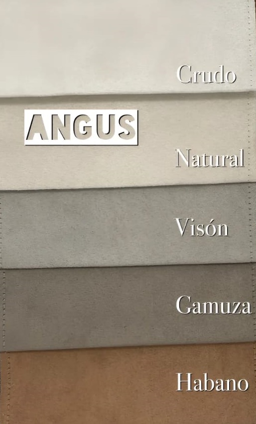 CUERO ECOLOGICO LISO ( ANGUS) - CONSULTAR COLORES DISPONIBLES 