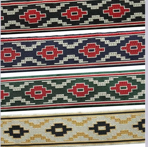 CINTA GAUCHITO DE 33MM PIEZA X 10MTS - BROOKLYN