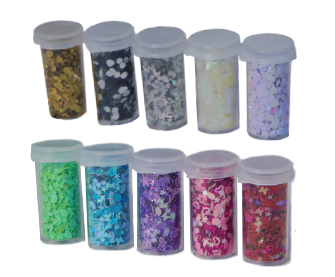 LENTEJUELAS MINI X  5 TUBOS