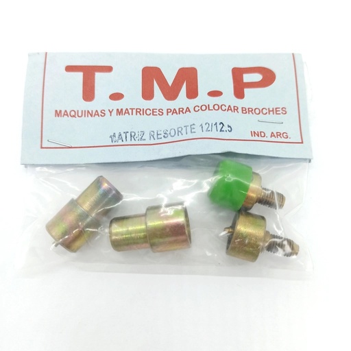 MATRIZ BROCHE RESORTE 12MM - 17MM
