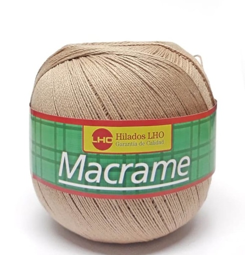 MACRAME LHO  (OVILLO X 100 GRS ) PAQ X 10 UND
