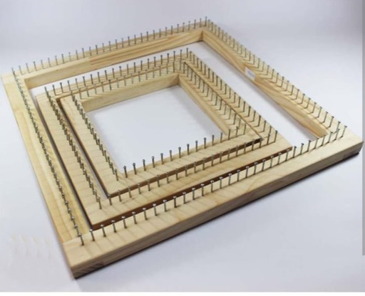 TELAR CUADRADO DE FIBOFACIL  