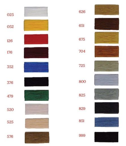 HILOS PARA COSER BILEVICH FUERTE 100 % POLIAMIDA (CAJA X 10 BOBINAS)