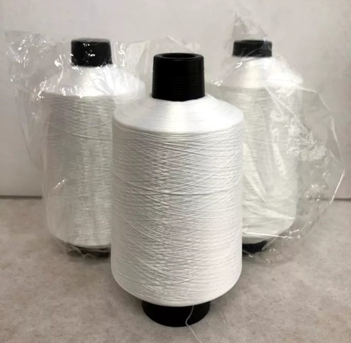 HILO POLIESTER PARA OVERLOCK BLANCO/NEGRO X KG