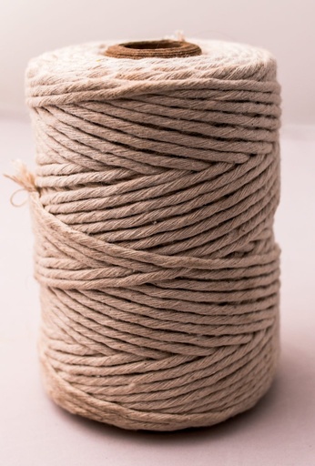 HILO P/MACRAME CRUDO ART.1088 BOBINA 27 HEBRAS X 100MTS