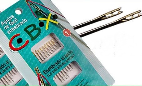 [10100600329] AGUJA FACIL ENHEBRADO C.B.X. PAQ X 12UND