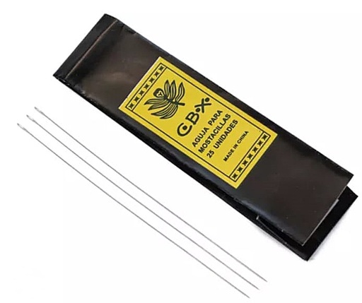 AGUJA PARA MOSTACILLA C.B.X. PAQ X 25 UNIDADES 