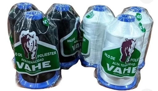 [40/2] HILO VAHE ALTA TENECIDAD X 4000MTS BLANCO