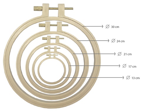 BASTIDOR PLASTICO COLOR MADERA CBX 